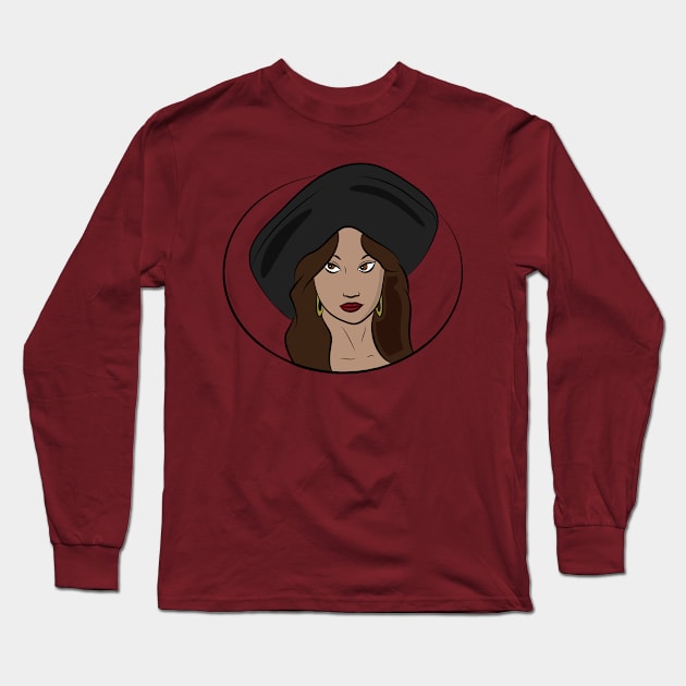 La dama Long Sleeve T-Shirt by Litho